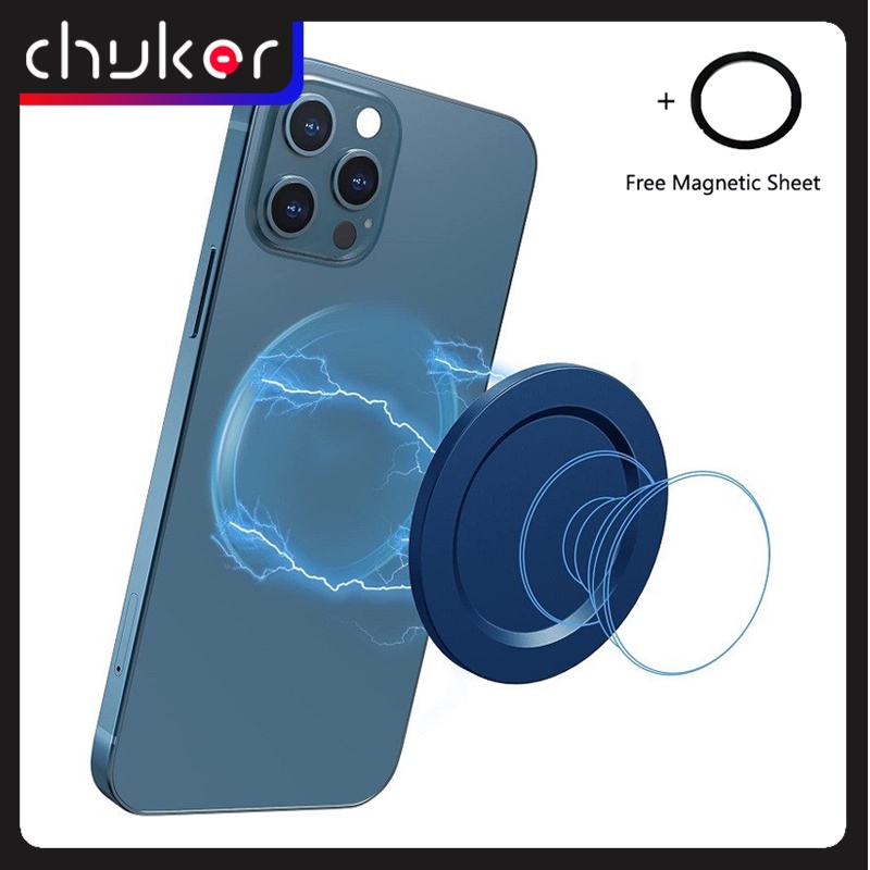 IPHONE Base Magnetik Untuk Iphone13 12 Magsafe Socket Base Removable Dan Wireless Charge Compatible Bekerja Dengan Socket Grip Phone Holder