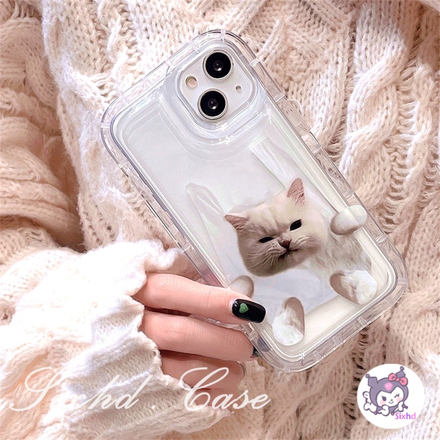 Untuk Redmi Note 12 11 11s 10s 9s 10Pro Redmi 12 12C 10C 11A 10A 9C 9T 9A A2 A1 Xiaomi 11 Lite Poco M3 X3Pro NFC Tas Lucu Kucing Anjing Pasangan AirBag Case TPU Lembut Shockproof Cover Pelindung