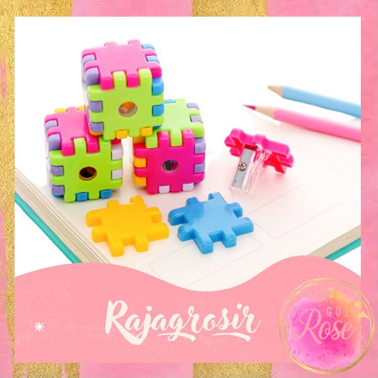 

ℛ - S5744 Peraut Pensil Putar Rautan Pensil Karakter Puzzle / Rautan Pensil Mini Bentuk Puzzle / Serutan Pensil Model Puzzle / Rautan Pensil Anak Lucu / Serutan Pensil Mini Murah / Alat Tulis Lucu