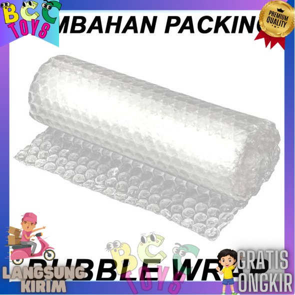 

TAMBAHAN BUBBLEWRAP PACKING BUBBLE WARP UNTUK PRODUK ANDA