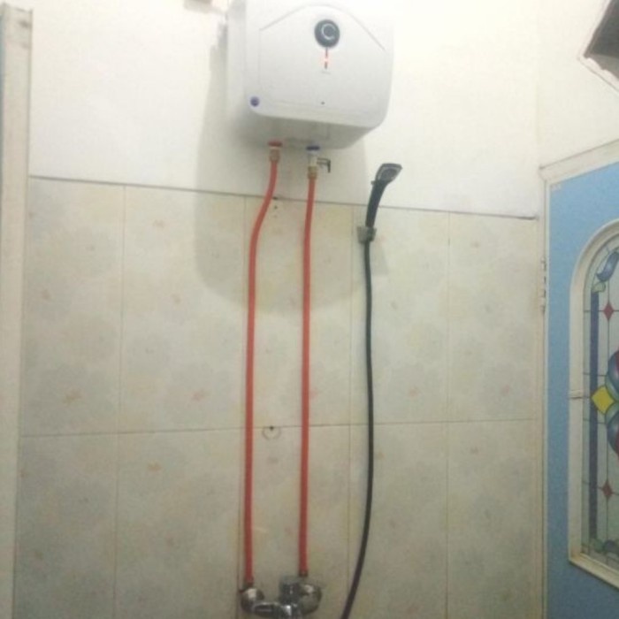 Perlengkapan instalasi luar Water Heater listrik - only instalasi