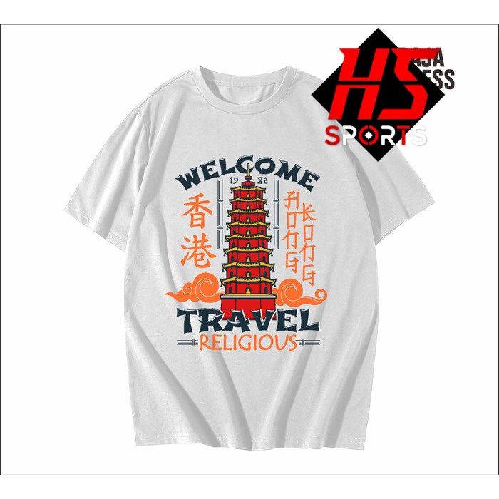 KAOS OLEH- OLEH  HONGKONG - OLEH- OLEH BAJU HONGKONG -SOUVENIR HONGKONG TYPE 2