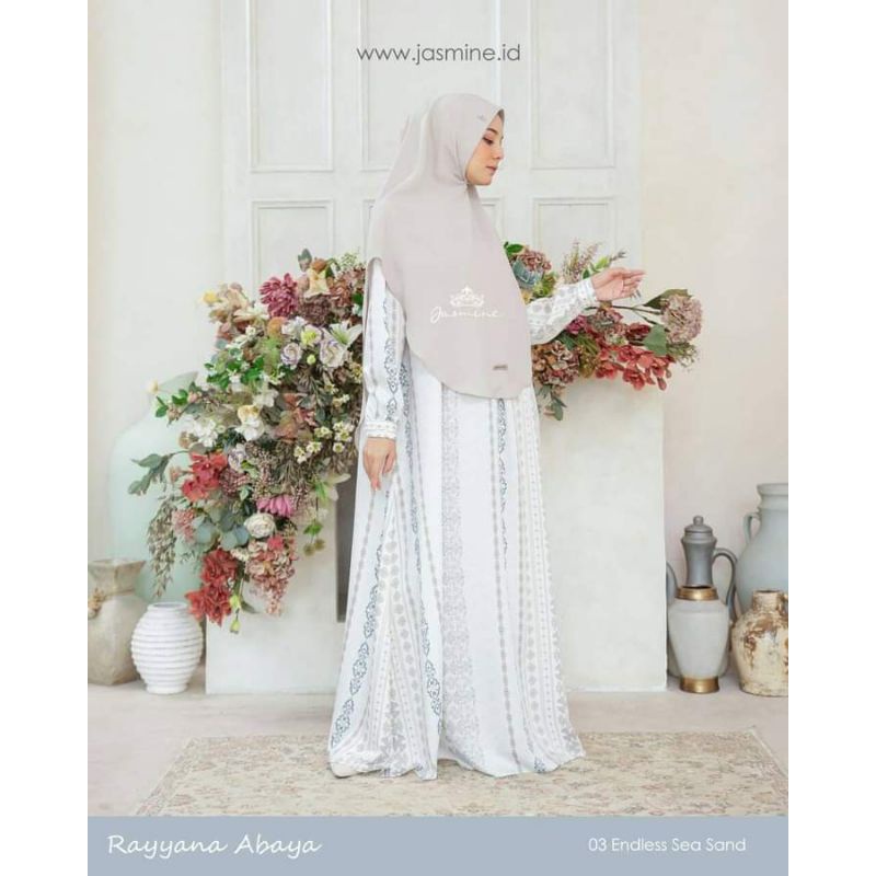 READY STOCK RAYYANA ABAYA BY JASMINE LIDIAHADIWINOTO SEROJA FAMILY SET SARIMBIT 2023
