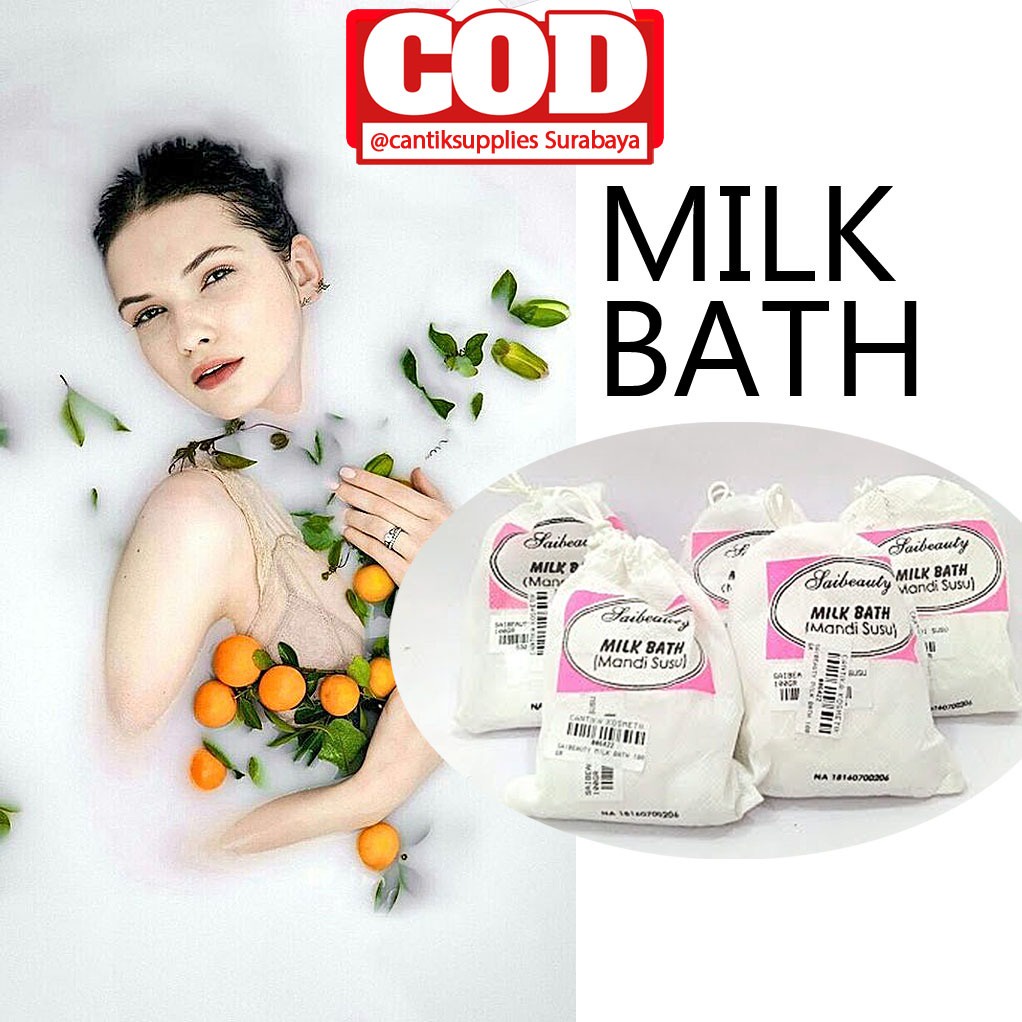 SAI . MILKBATH 100GR / MANDI SUSU Spa Rendam