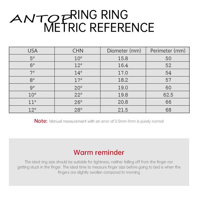 [antop] Cincin Kepribadian Perempuan Vintage Titanium Steel Baris Tunggal Persegi Berlian Zirkon