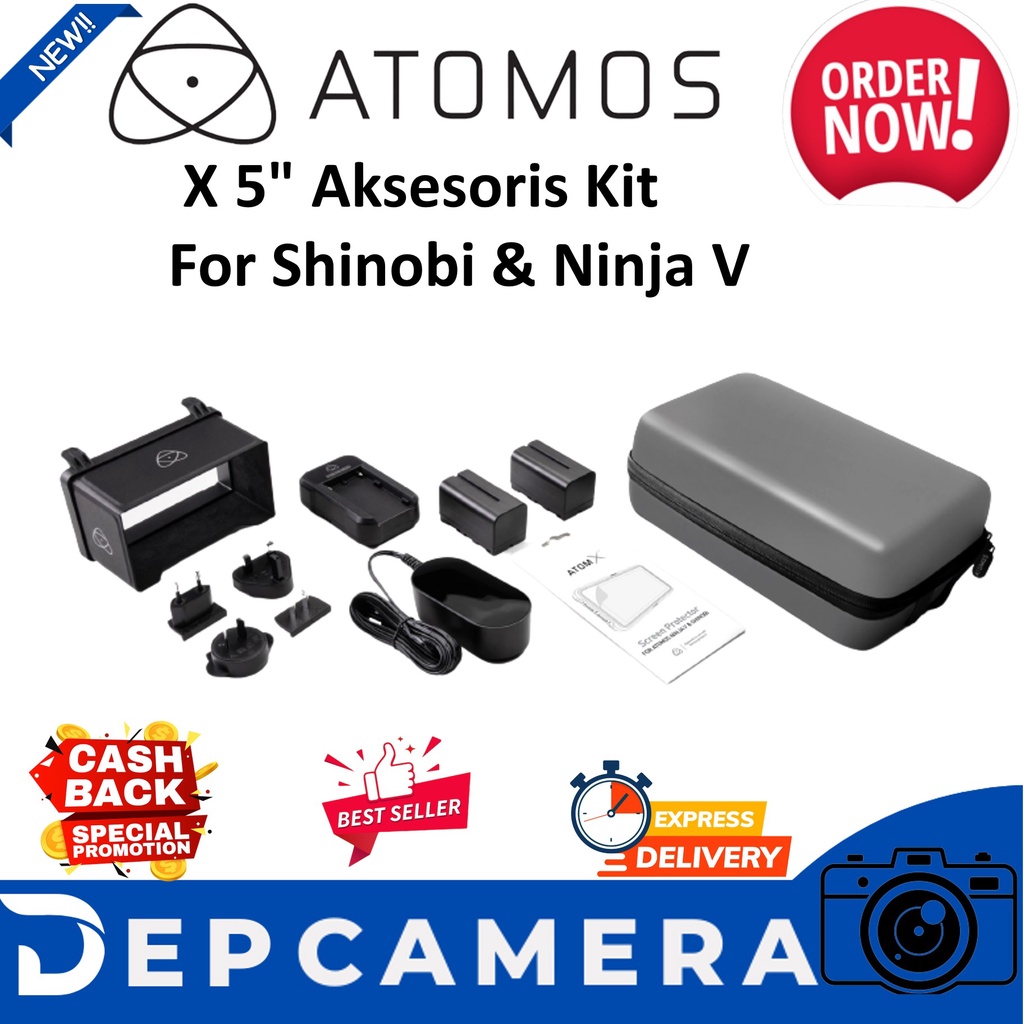 Atomos Atom X 5" Aksesoris Kit For Shinobi & Ninja V