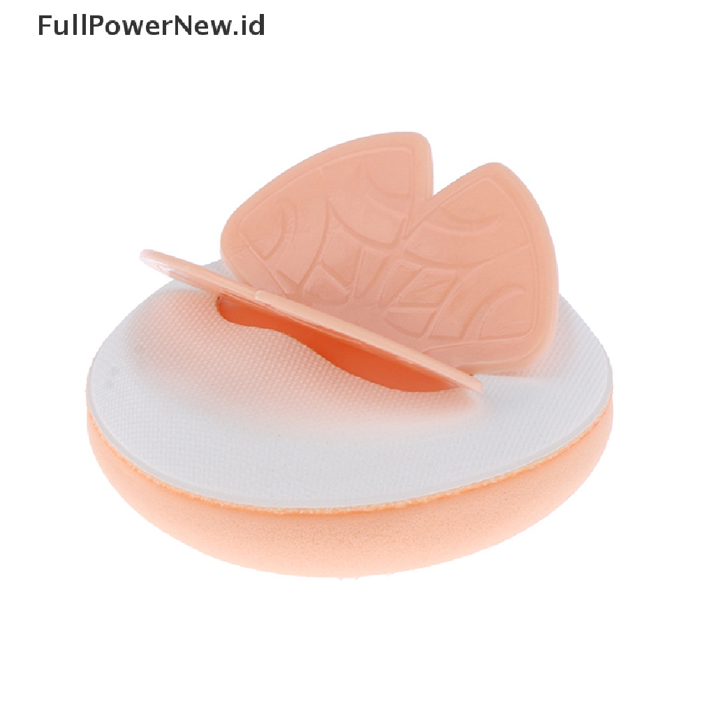 Power 2Pcs Butterfly Makeup Sponge Bantalan Wajah Wajah Halus Powder Puff Aplikator ID