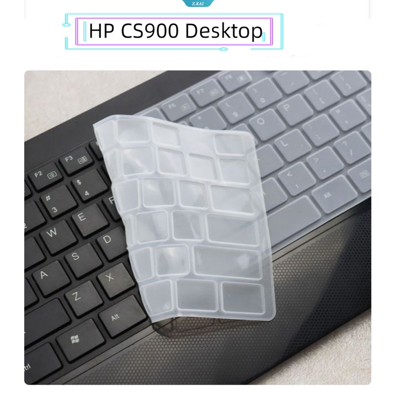 Komputer Desktop HP CS900 Desktop Keyboard Cover Penutup Pelindung Silikon Anti Air [ZK]