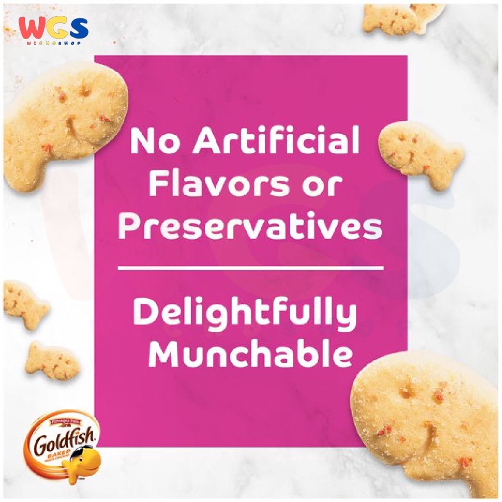 Biskuit Vanilla Cupcake Pepperidge Farm Goldfish Baked 187 gr