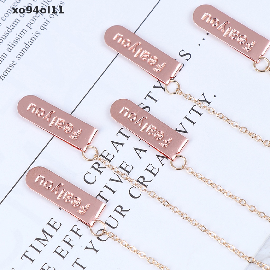 Xo 1PC Rabbit Bookmark Liontin Penanda Buku Metal Bookmark Perlengkapan Kantor Sekolah OL