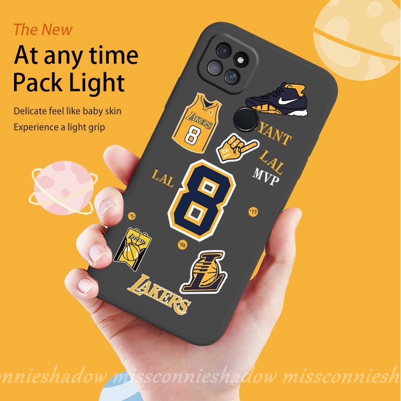 Casing Redmi Note12 11s 8 10 10s Pro Plus 9 11 Redmi 9C NFC 9T 9A 9 12C A1 10 Poco X5 M3 Pro F3 X3 Pro M4 M5 Pro M3 MI 10 11 Lite 12 Lite 10T Fashion N.B.A Lakers Kobe Case