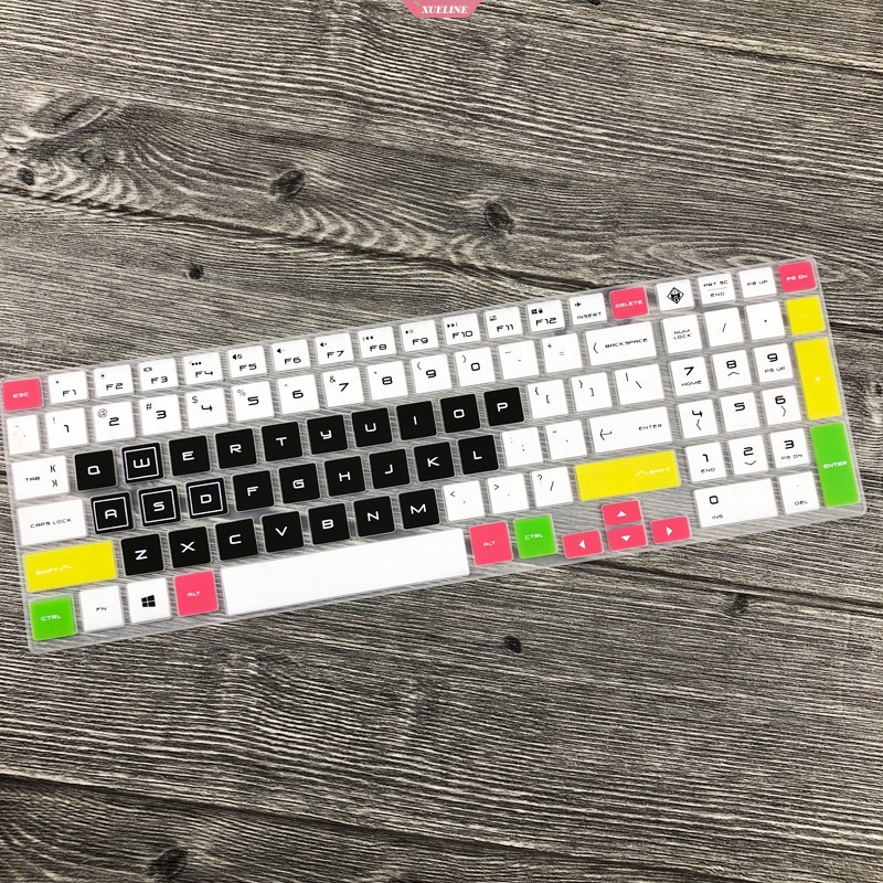 Stiker Keyboard Pelindung Keyboard HP 15.6 Inci Multicolor Silikon Lembut Tahan Air Film Pelindung Untuk Komputer [ZXL]