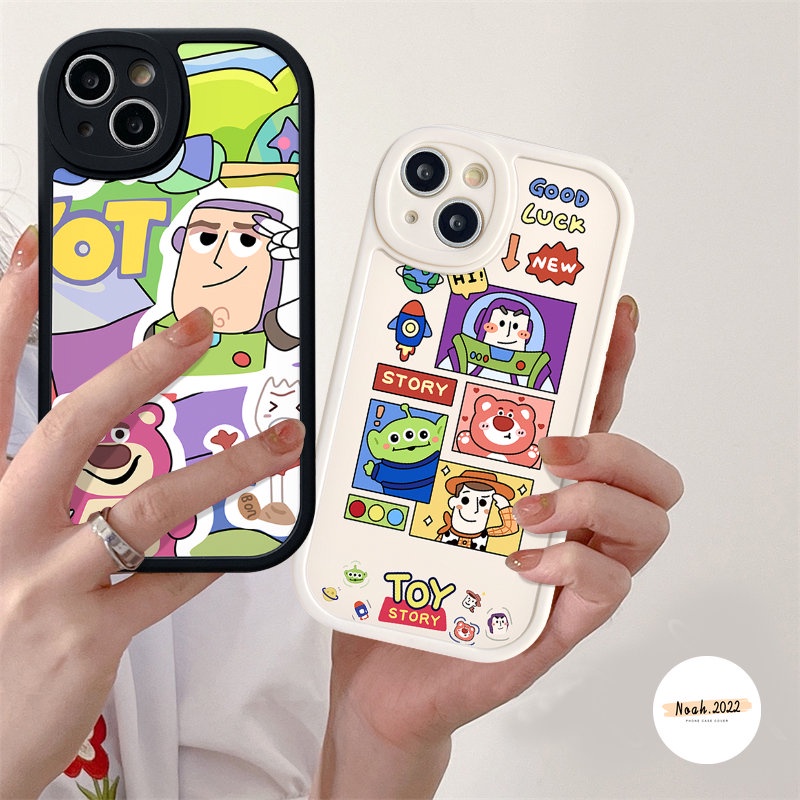 Casing Manyo Lucu Untuk OPPO A12 A17 A15 A17K A78 A57 A5 A9 A5s A74 A16 A54 Reno 5F 7 8 5Z 5 8T 7Z A96 A58 A7 A55 A1K A16K A95 A16E A31 A3S A77s A76 A16s Mainan Kartun Cerita Soft Cover