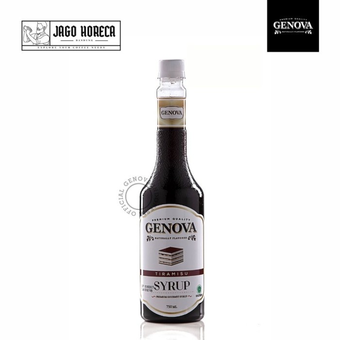 

Genova Syrup Tiramisu - 750ml