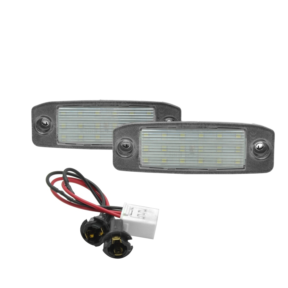 2pcs Lampu Plat Nomor Plat LED Putih Kecerahan Tinggi Lampu Untuk Kia Sportage 2011-2016 Untuk Hyundai Tucson 2005-2009