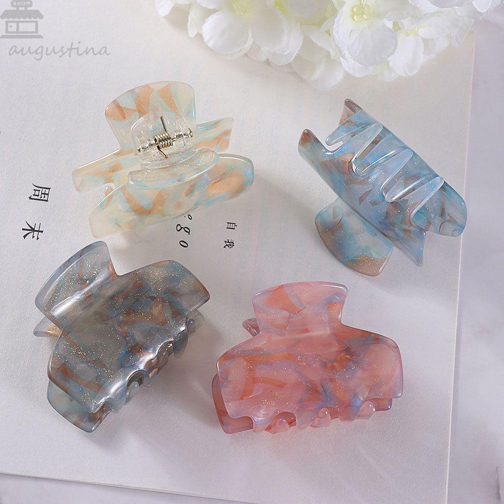 Augustina Hair Claw Aksesoris Rambut Korea Ponytail Temperamen Grab Clips