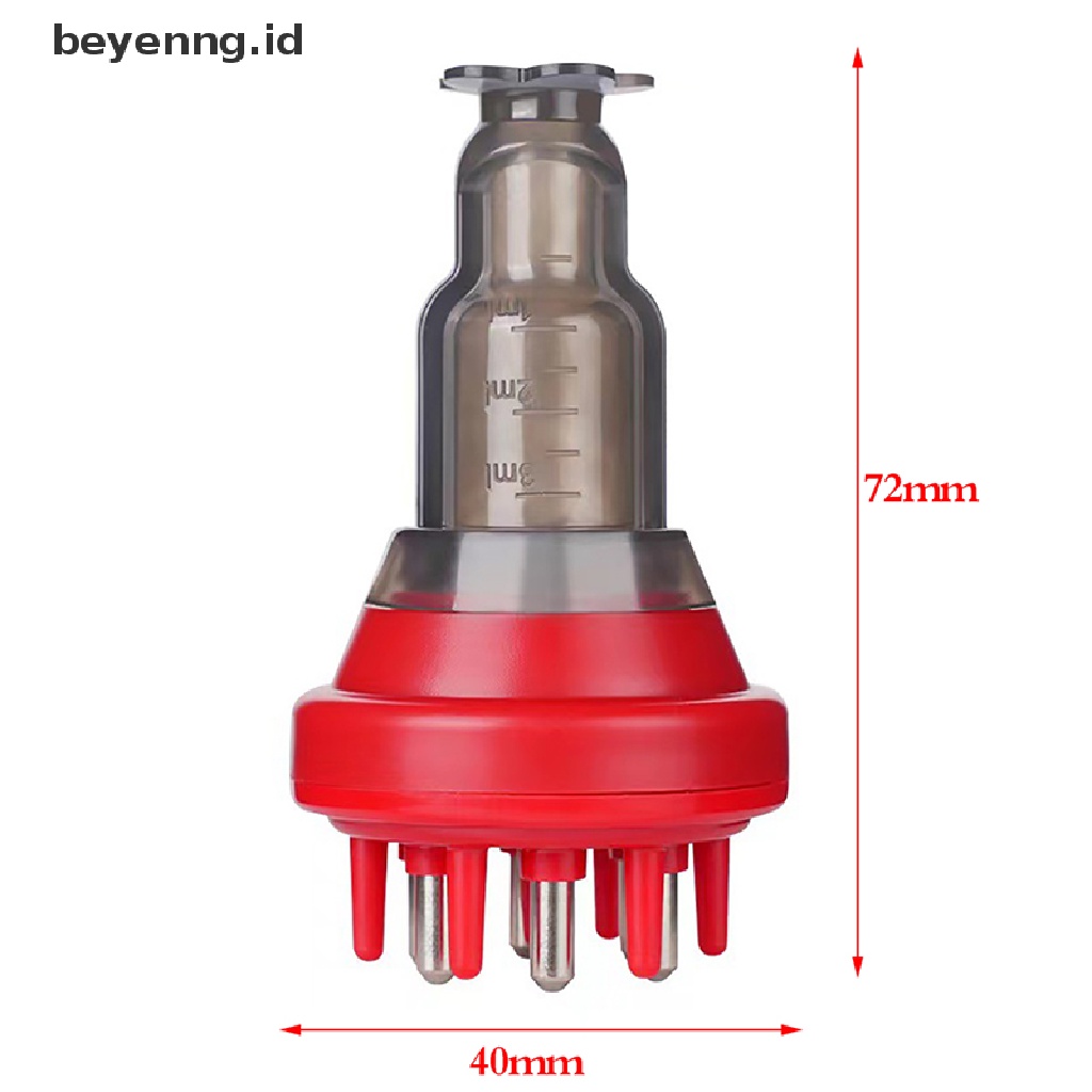 Beyen Scalp Aplikator Cairan Penuntun Penumbuh Rambut Sisir Serum Minyak Oleskan Head Massager ID