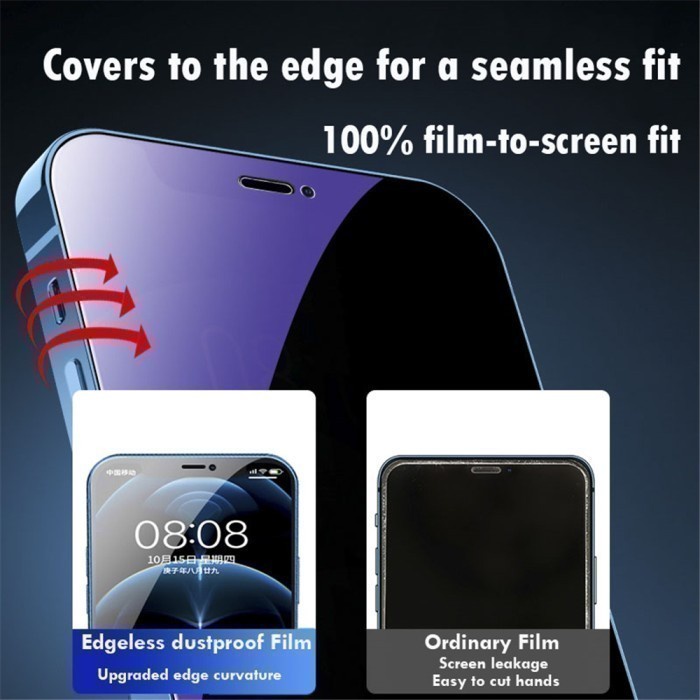 TEMPERED GLASS SPY ANTI BLUE LIGHT SAMSUNG S20 FE SAMSUNG S10 LITE