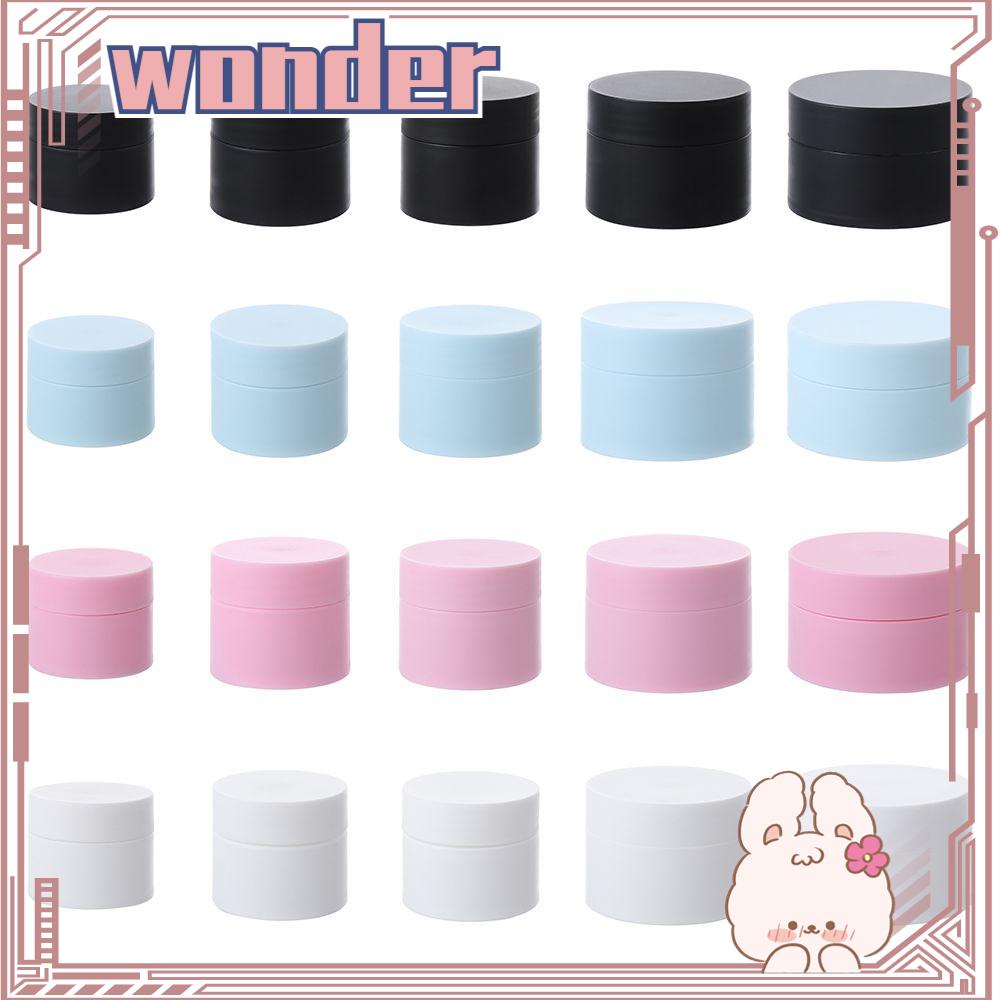 Wonder 1Pcs Toples Makeup Botol Isi Ulang Baru Travel Bottle Cream Jar