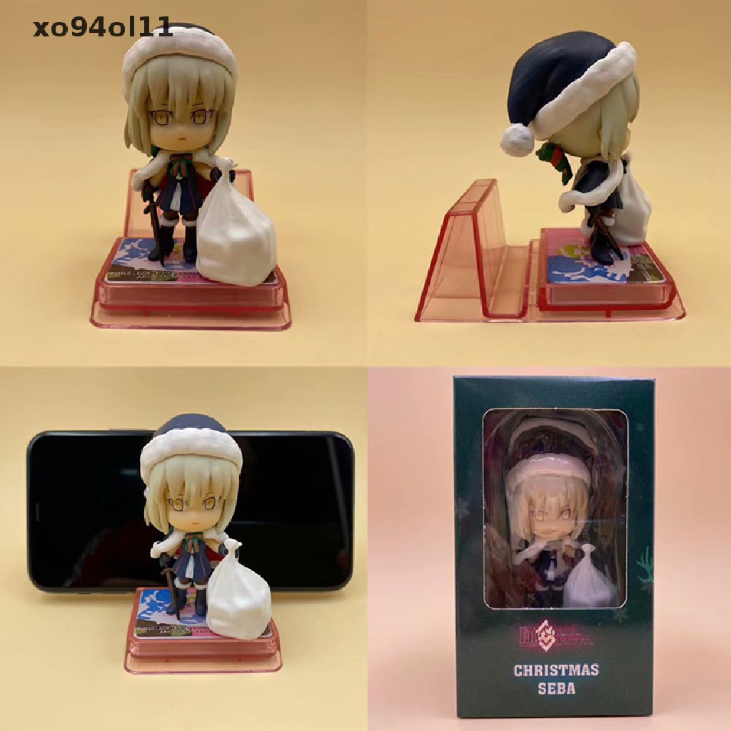 Xo Anime NO GAME NO LIFE Figure Shiro Boneka Q Version Model Mainan Stand Handphone OL