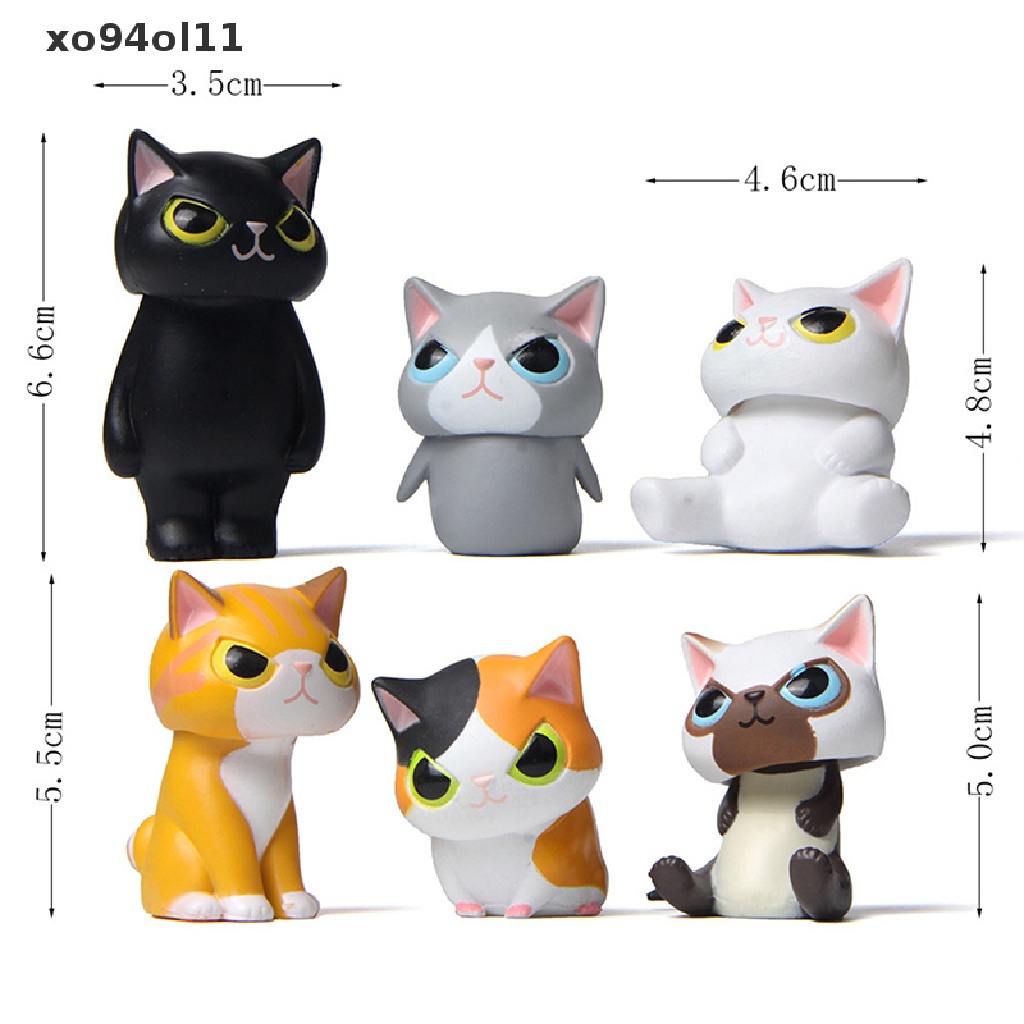 Xo Boneka Lansekap Kreatif Berwarna-Warni Miniatur Taman Miniatur Patung Dekorasi OL