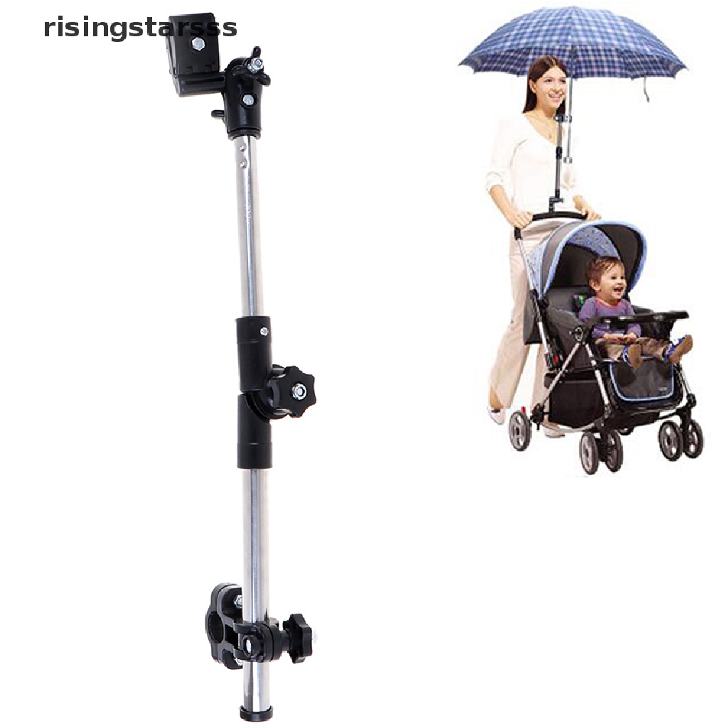 Rsid Span-new Stroller Umbrella Holder Adjustable Cart Parasol Rak Sepeda Payung Jelly