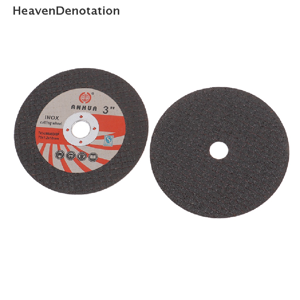 [HeavenDenotation] 5pcs Mini Cutg Disc Circular Resin Grinding Wheel Sanding Disc 75mm HDV