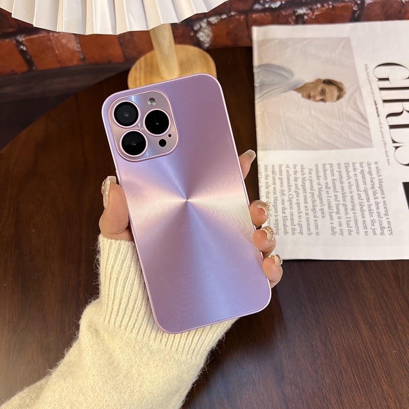 Luxury premium case iPhone 14 Pro Max case Iphone12 13 Pro Max14 Plus Promax Kamera Perlindungan Lensa aurora laser Tertutup hard case Tahan Shock