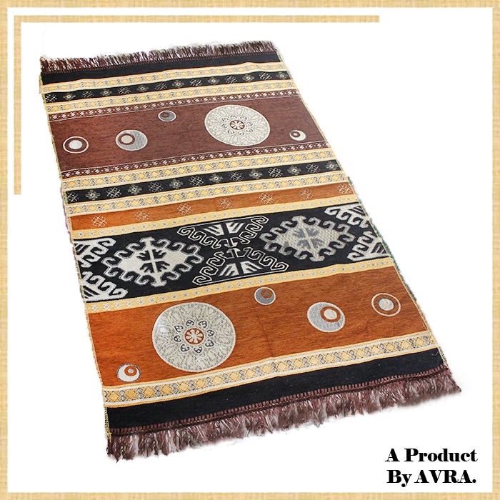 Sajadah Travel Anti Slip Sejadah Travelling Tebal Dan Empuk Bulu Polos Motif Premium
