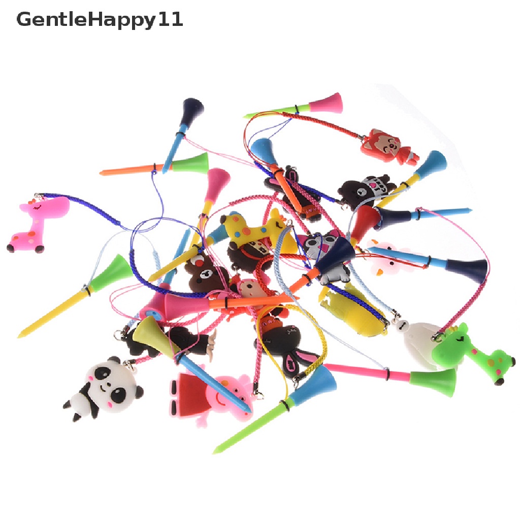 Gentlehappy 1Pc Rubber golf Tees Plastik golf Duduk Mencegah Kerontokan Dudukan Bola Dan Tali Kepang id