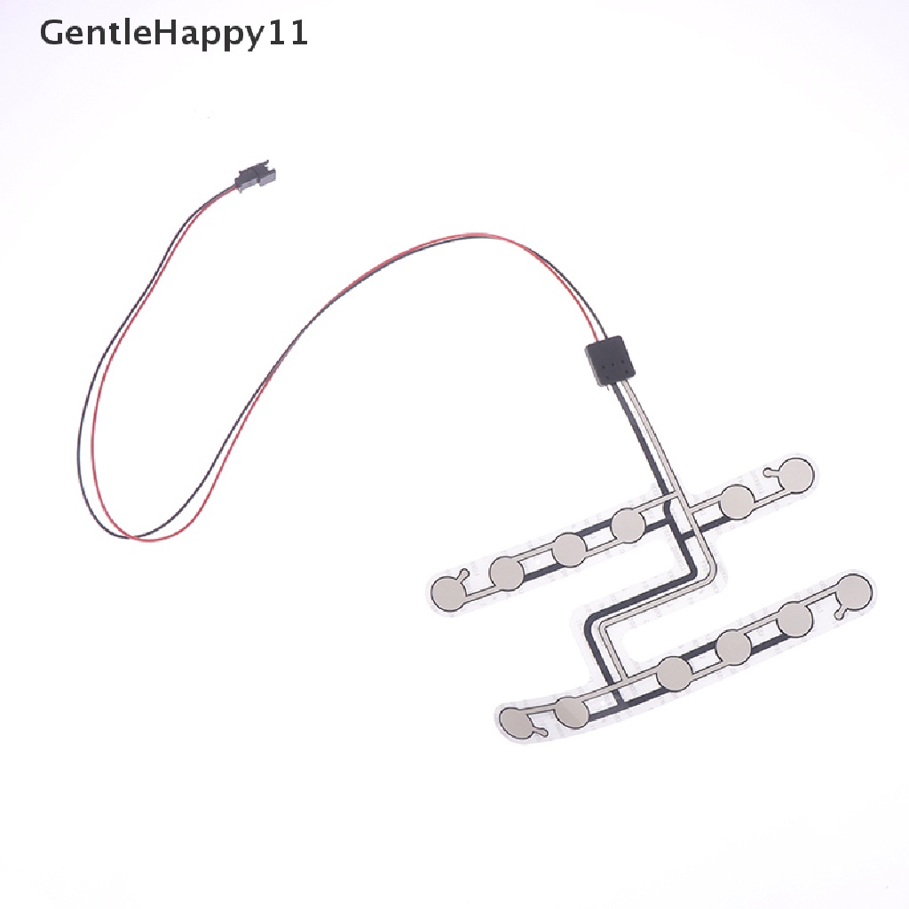 Gentlehappy 1pcs Universal Sabuk Pengaman Sensor Tekanan Kursi Mobil Warning Reminder Pad id