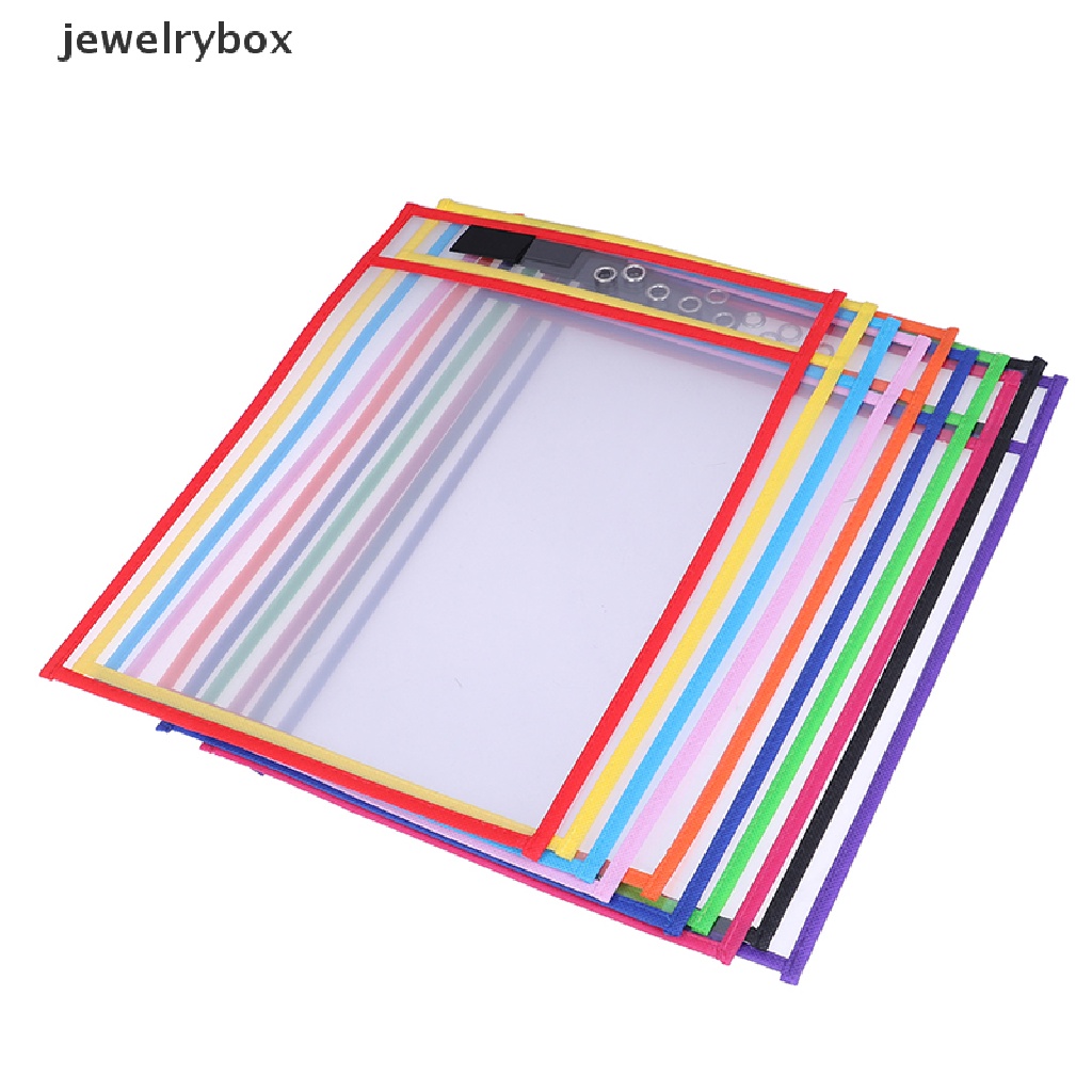 [jewelrybox] 1pc Mainan puzzle Digunakan Kembali PVC Transparan dry brush bag Tulis Lap Gambar Mainan Dewasa Butik