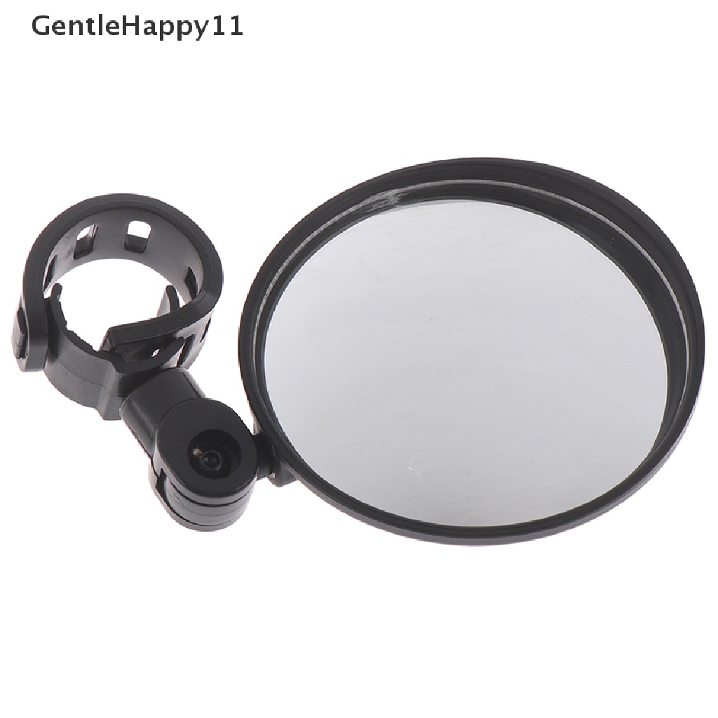 Gentlehappy Kaca Spion Adjustable Sepeda Wide-angle Convex Mirror Gagang Silikon id