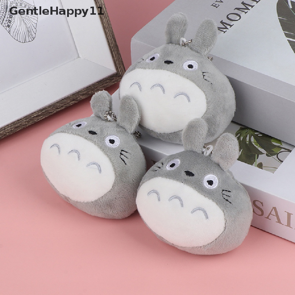 Gentlehappy Kartun Totoro Gantungan Kunci Boneka Keyring Tas Pasangan Ornamen Gantungan Kunci Liontin Hadiah id