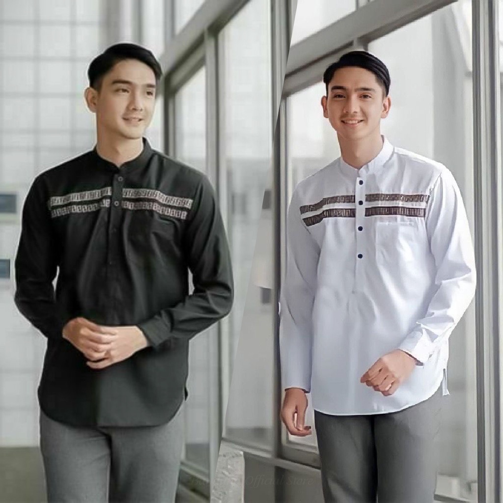 Koko Kurta Lengan Panjang Baju Muslim M-XXL - Bandung Official