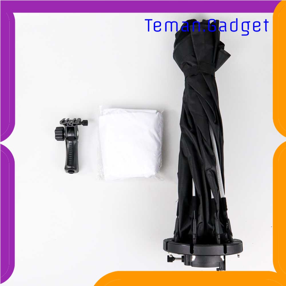 TG - KMR TaffSTUDIO Payung Studio Octagonal Softbox Reflektor Flash 90CM - KS90