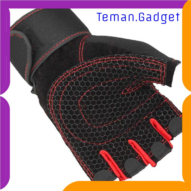 TG - OLR Sarung Tangan Motor &amp; Olahraga Half Finger Sports &amp; Bike Gloves