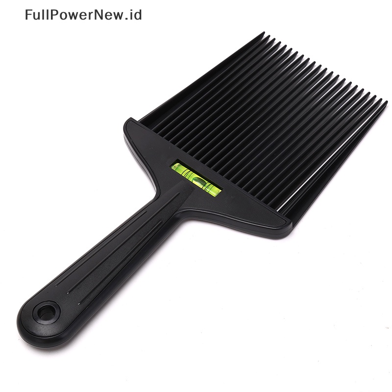 Power Profesional Hair Trimming Flat Comb Pria Hairdressing Clipper Flattoper Comb ID
