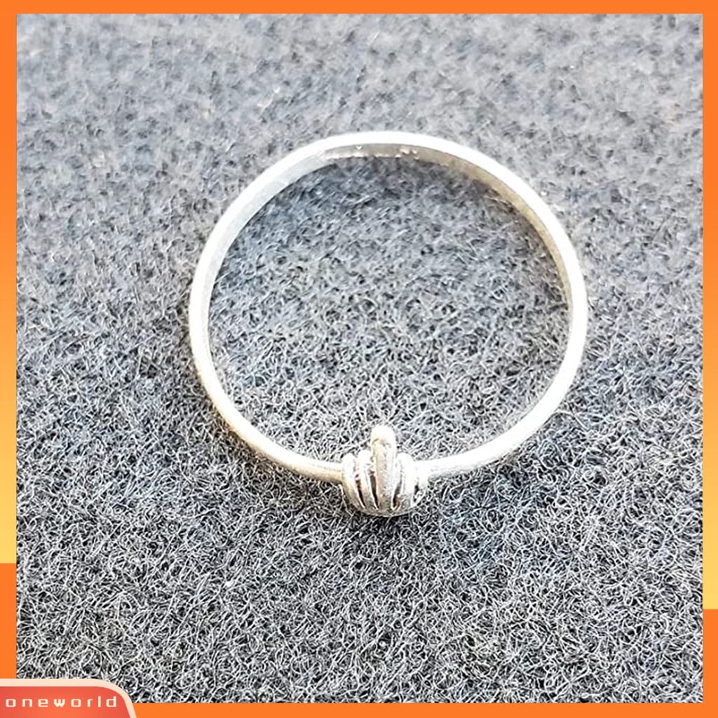 [EONE] Cincin Jari Tren Baru Hip Hop Punk Dipoles Slim Hadiah Minimalis Lucu Jari Tengah Pria Wanita Cincin Fashion Perhiasan