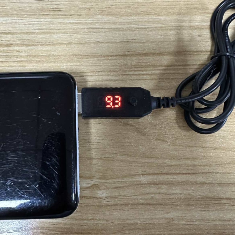 Gro USB 5V to DC 9V 12V Power Boost Line AdapterTypeC to 5kabel Converter Konektor Lubang Bulat 5x2 1mm USB Kabel Step-up