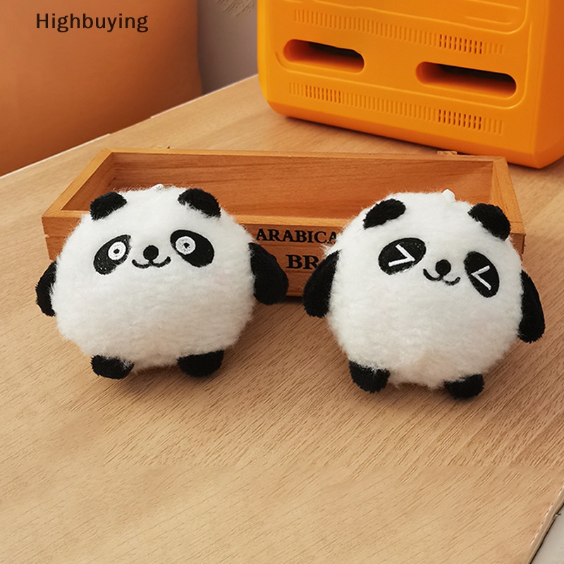 Hbid Lucu Kartun Panda Mainan Mewah Boneka Mini Kecil Liontin Boneka Gantungan Kunci Tas Ornamen Glory