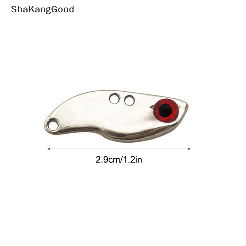 Skid Trout Lures Mini Zinc Alloy Memancing Sendok 2.5g Air Tawar Spinner Umpan Pancing SKK