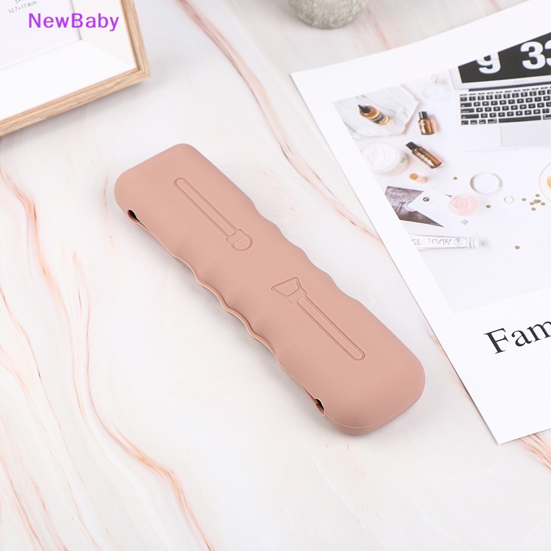 Newbaby 1PC Kuas Makeup Tas Silikon Tempat Brushes Wajah Kosmetik Holder Organizer ID