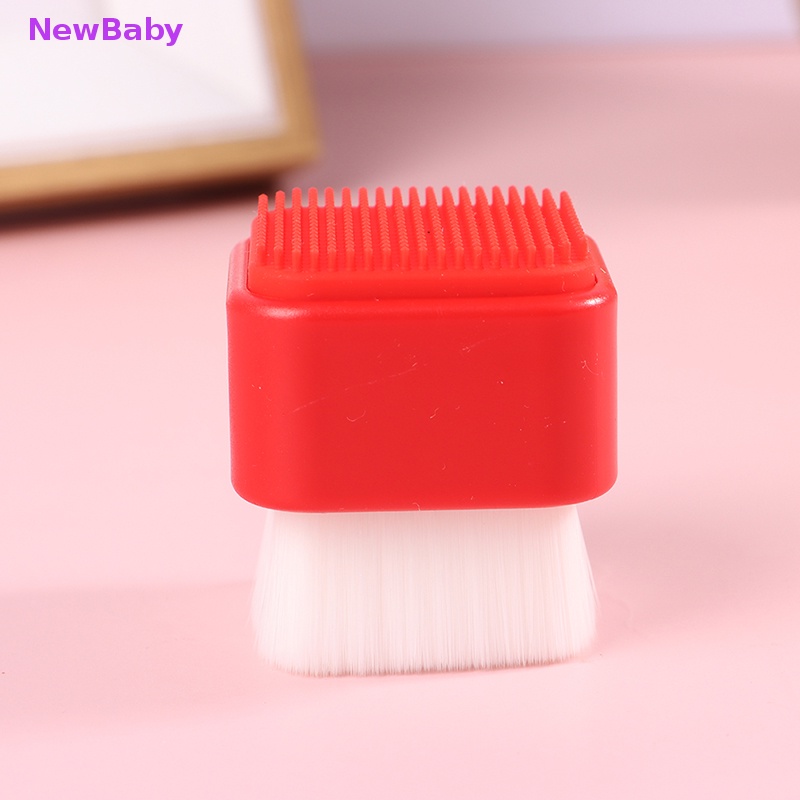 Newbaby 1Pc Silicone Bubbler Cleaning Brushes Sikat Pembersih Wajah Dua Sisi ID