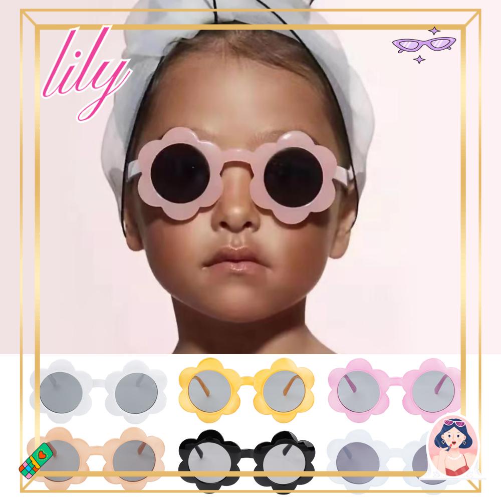 Lily Kids Kacamata Hitam Anak Laki-Laki Perempuan Streetwear Trend Kacamata Matahari