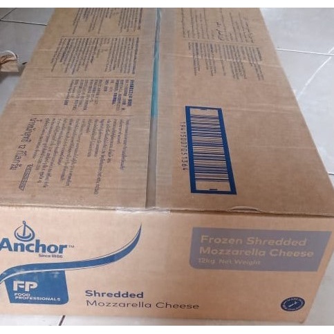 Keju Mozarella Anchor Value Rpck Melted Shredded Parut 1KG Bogor