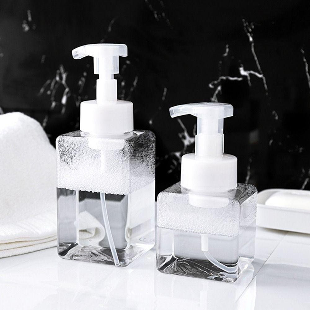[Elegan] Botol Foam Pump Travel Kosong Tekan Kamar Mandi Lotion Wadah Kosmetik Shower Shampoo Botol Alat Pembersih Wajah Botol Isi Ulang