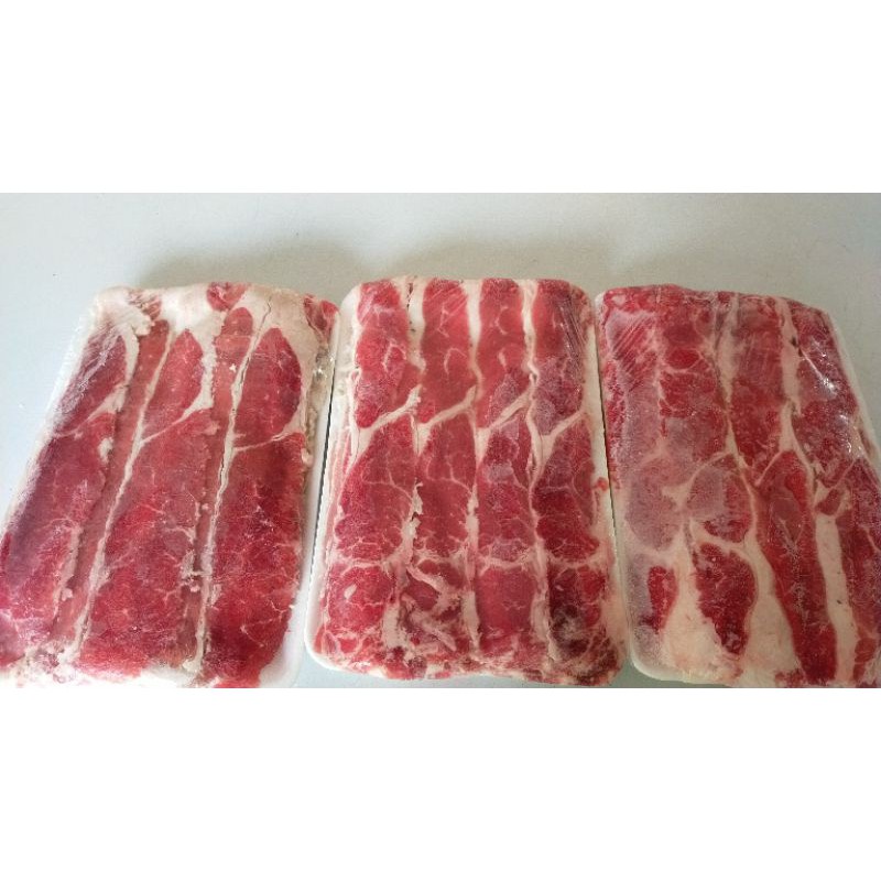 Daging beef US  Yakiniku &amp; Shabu Beef 500gr