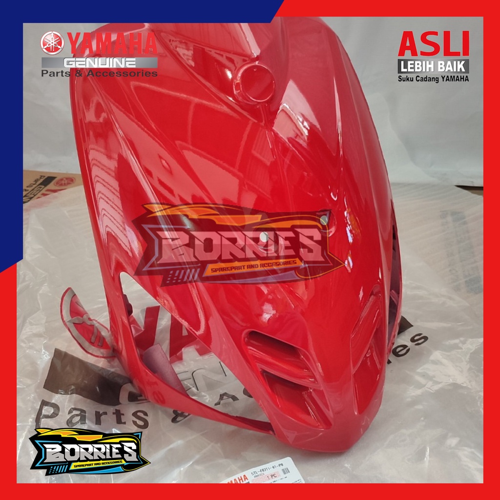 PANEL TAMENG DEPAN MIO LAMA SPORTY MERAH CABE ORIGINAL ORI YAMAHA 5TL-F8311-01-P0