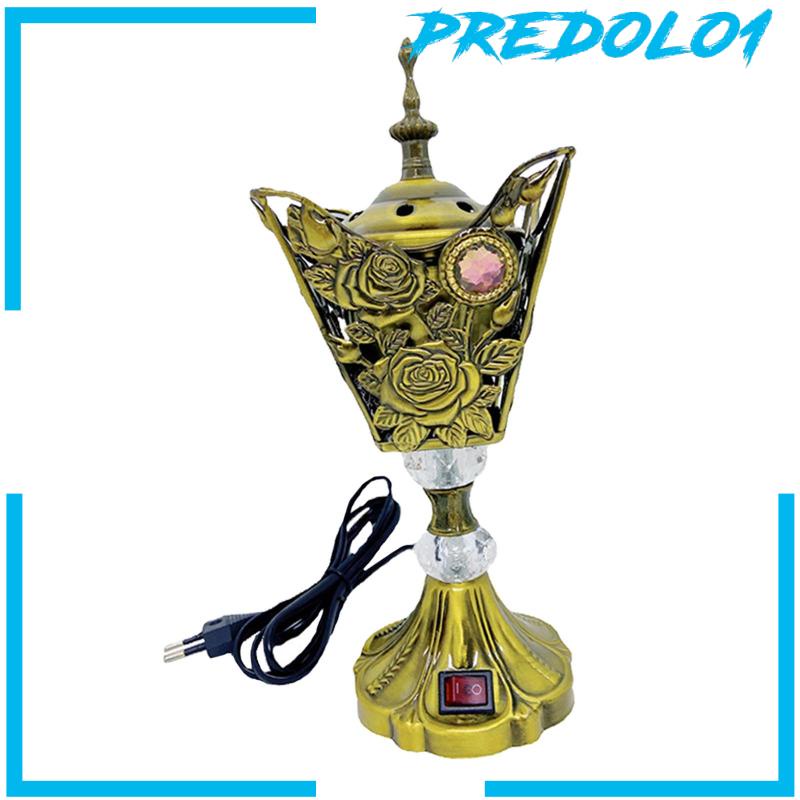 [Predolo1] Burner Elektrik Ornamen Pedupaan Timur Tengah Untuk Rumah Kamar Tidur Kantor